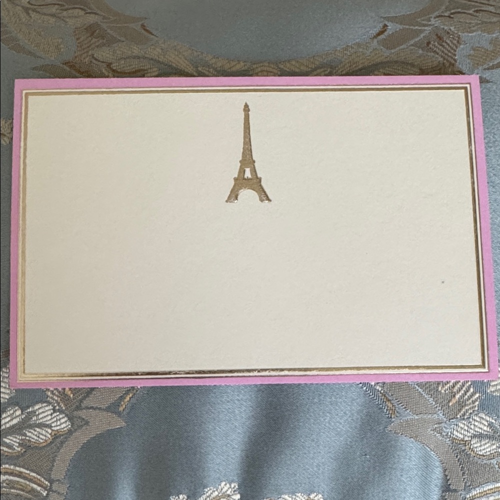 50 Eiffel Tower Correspondence Cards and Envelopes - New in Box - Picture 9 of 10